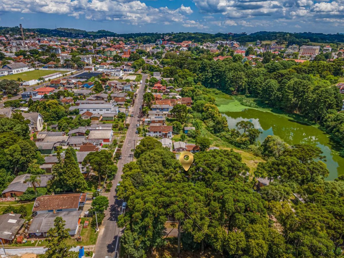 Вилла Minha Casa Em Canela 1 Экстерьер фото